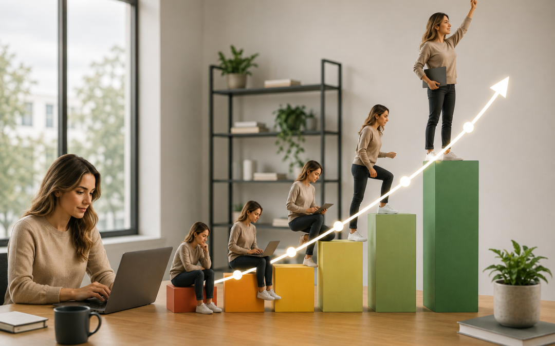 Tasas de finalización en formación corporativa: qué es normal, qué es bueno y cómo subir la tuya del 15% al 70%