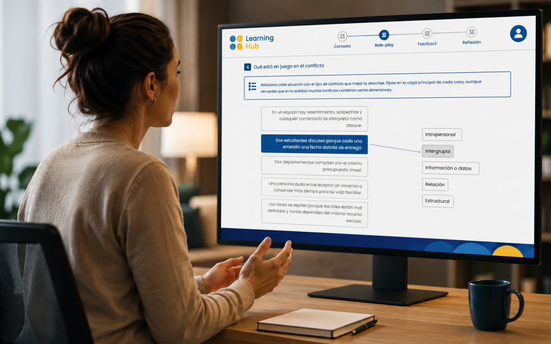 Formación en soft skills con IA: cómo el role-play conversacional está transformando el aprendizaje de competencias humanas